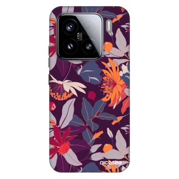 Maskica za Xiaomi 15 - Purple Leaf