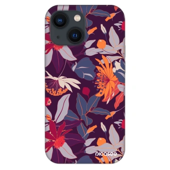 Maskica za Apple iPhone 13 mini - Purple Leaf