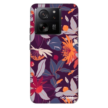 Maskica za Xiaomi 13T - Purple Leaf