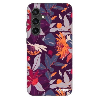 Maskica za Samsung Galaxy S24 FE S721B - Purple Leaf