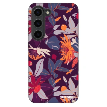Maskica za Samsung Galaxy S23 5G - Purple Leaf