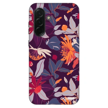 Maskica za Samsung Galaxy A36 5G - Purple Leaf