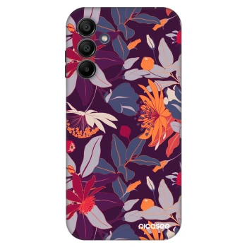 Maskica za Samsung Galaxy A15 A155F 4G - Purple Leaf