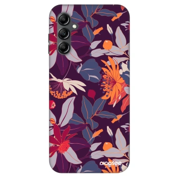 Maskica za Samsung Galaxy A14 4G A145R - Purple Leaf