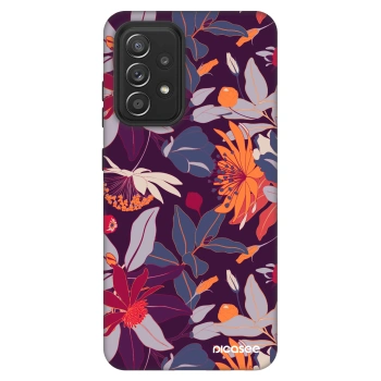 Maskica za Samsung Galaxy A52 5G A525F - Purple Leaf