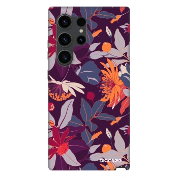 Maskica za Samsung Galaxy S24 Ultra S928B 5G - Purple Leaf