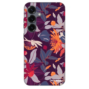 Maskica za Samsung Galaxy S25 5G - Purple Leaf