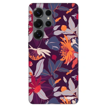 Maskica za Samsung Galaxy S25 Ultra 5G - Purple Leaf