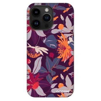 Maskica za Apple iPhone 14 Pro Max - Purple Leaf