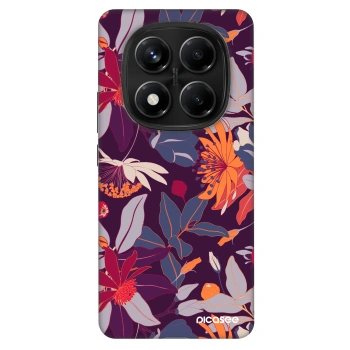 Maskica za Xiaomi Redmi Note 14 Pro 4G - Purple Leaf
