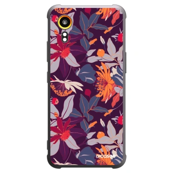 Maskica za Samsung Galaxy Xcover 7 - Purple Leaf