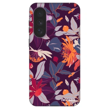 Maskica za Samsung Galaxy A57 5G - Purple Leaf
