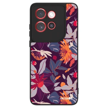 Maskica za Motorola Edge 60 Neo 5G - Purple Leaf