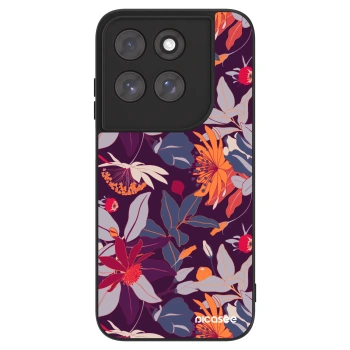 Maskica za Motorola Moto G77 - Purple Leaf
