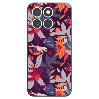 Maskica za Motorola Edge 70 Fusion - Purple Leaf