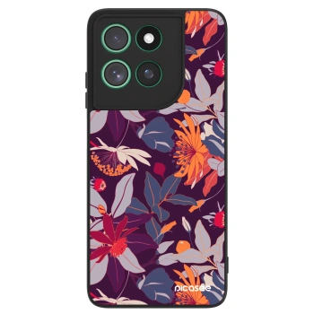 Maskica za Motorola Moto G57 Power - Purple Leaf