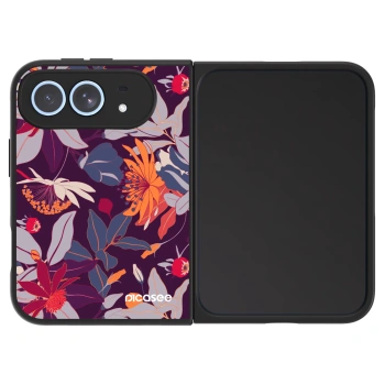 Picasee ULTIMATE CASE MagSafe za Apple iPhone Ultra - Purple Leaf