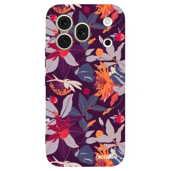 Maskica za Honor 600 Pro - Purple Leaf