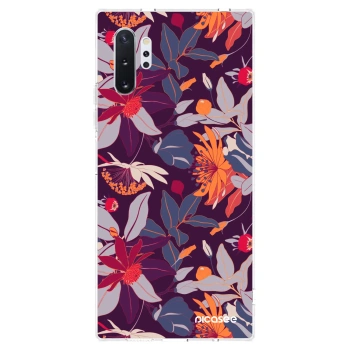 Maskica za Samsung Galaxy Note 10+ N975F - Purple Leaf