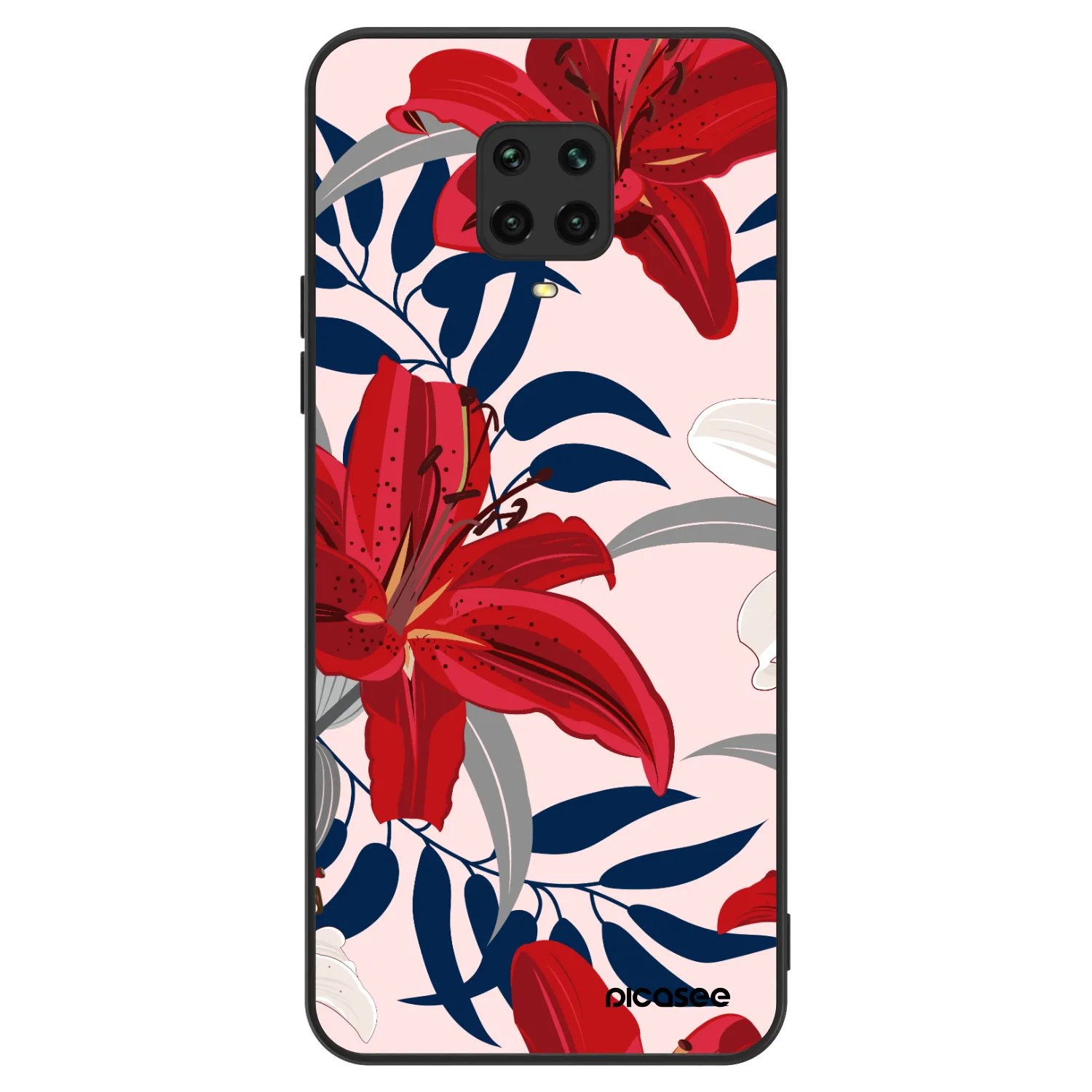 Picasee ULTIMATE CASE za Xiaomi Redmi Note 9 Pro - Red Lily