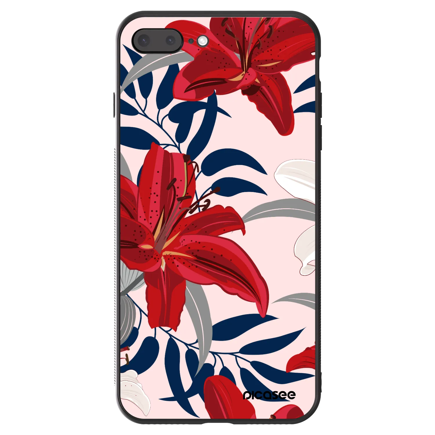 Picasee ULTIMATE CASE za Apple iPhone 7 Plus - Red Lily