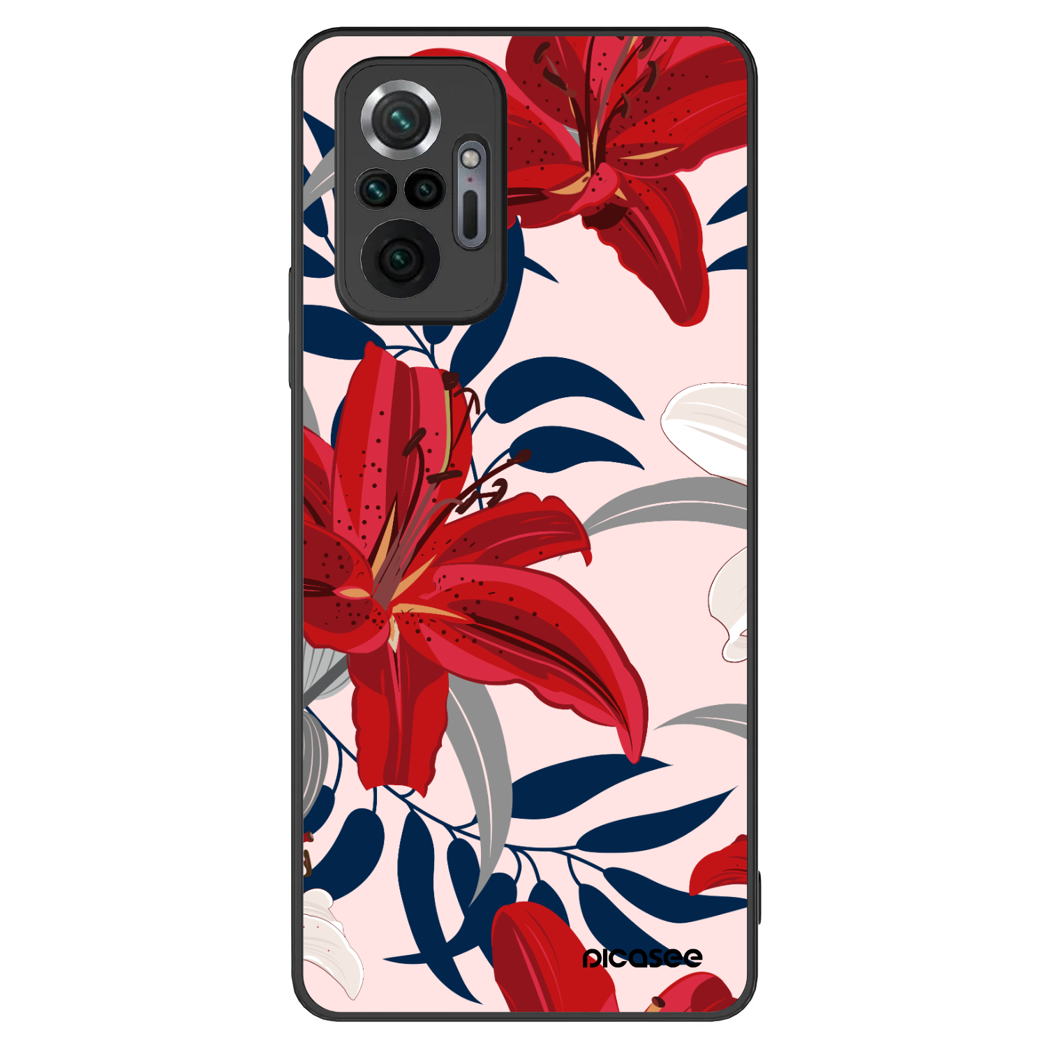 Picasee ULTIMATE CASE za Xiaomi Redmi Note 10 Pro - Red Lily