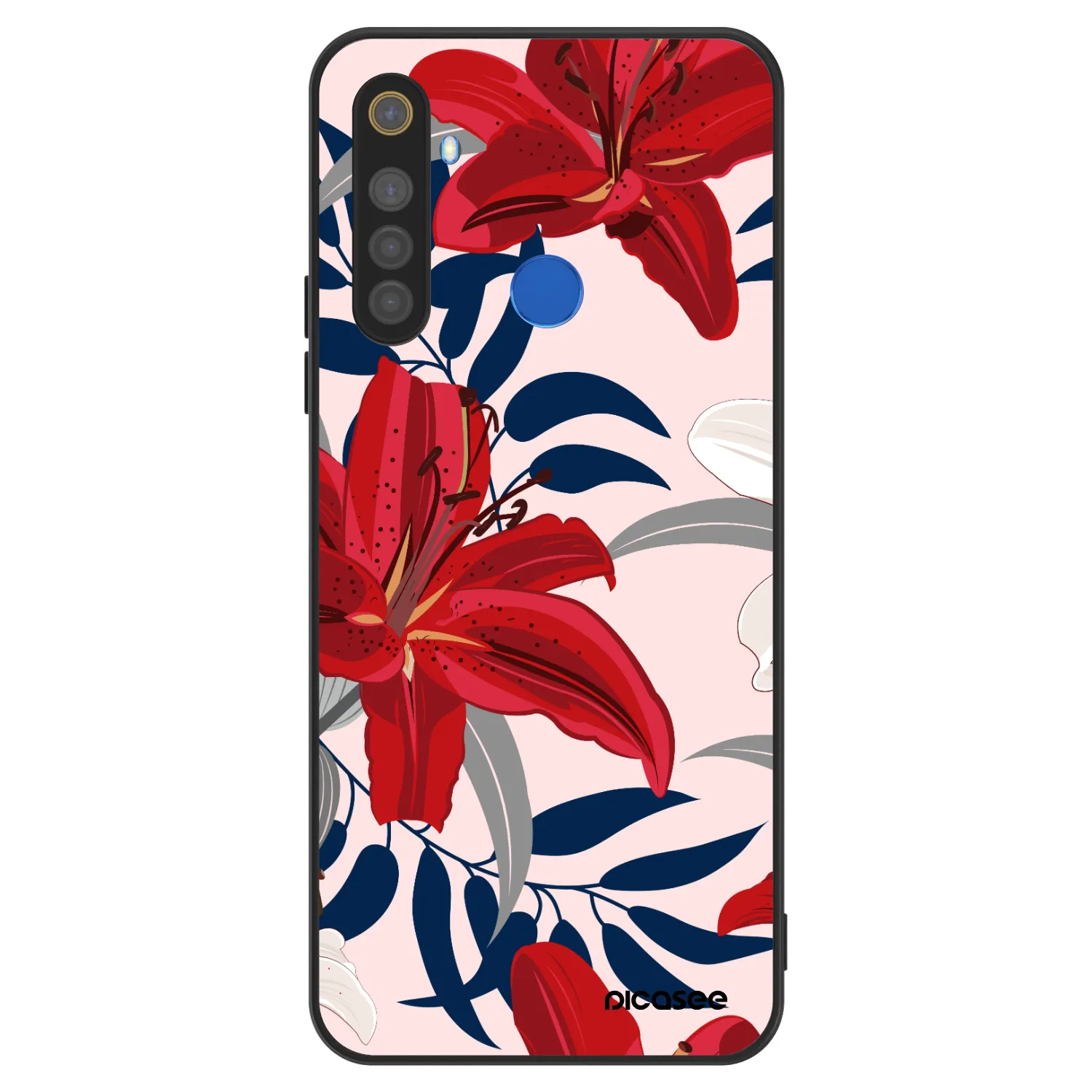 Picasee ULTIMATE CASE za Realme 5 - Red Lily