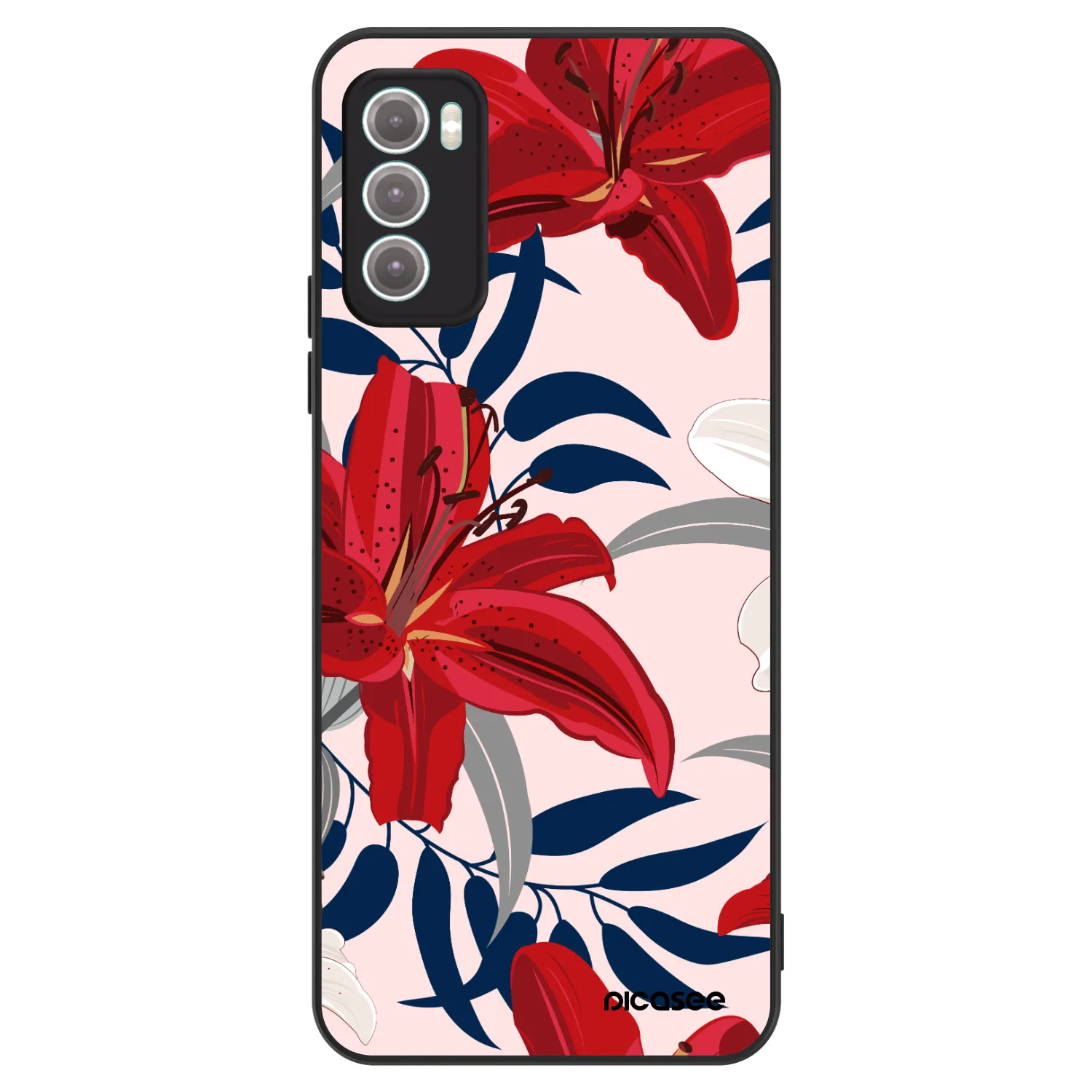 Picasee ULTIMATE CASE za Motorola Moto G60 - Red Lily