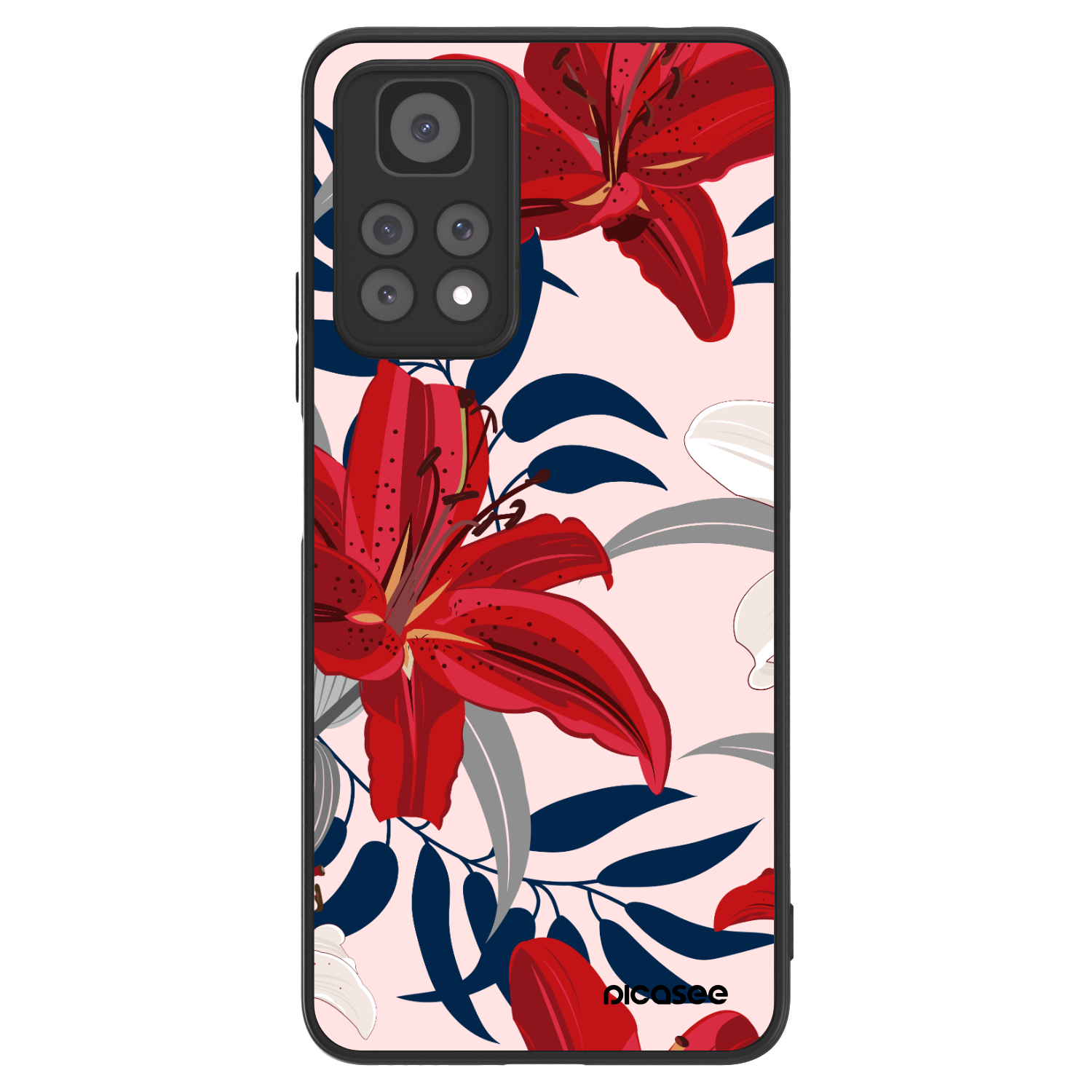 Picasee ULTIMATE CASE za Xiaomi Redmi Note 11 Pro 5G - Red Lily