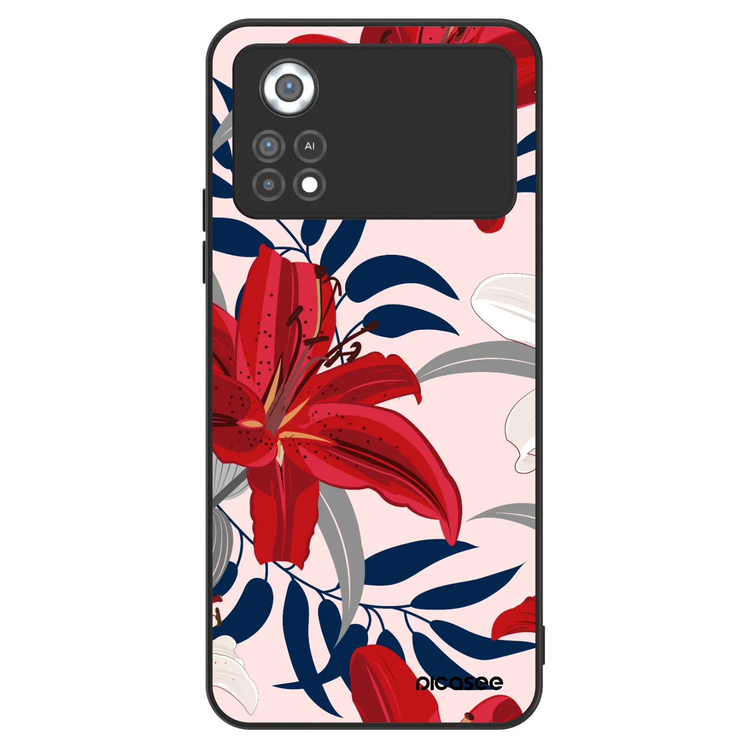 Picasee ULTIMATE CASE za Xiaomi Poco X4 Pro 5G - Red Lily