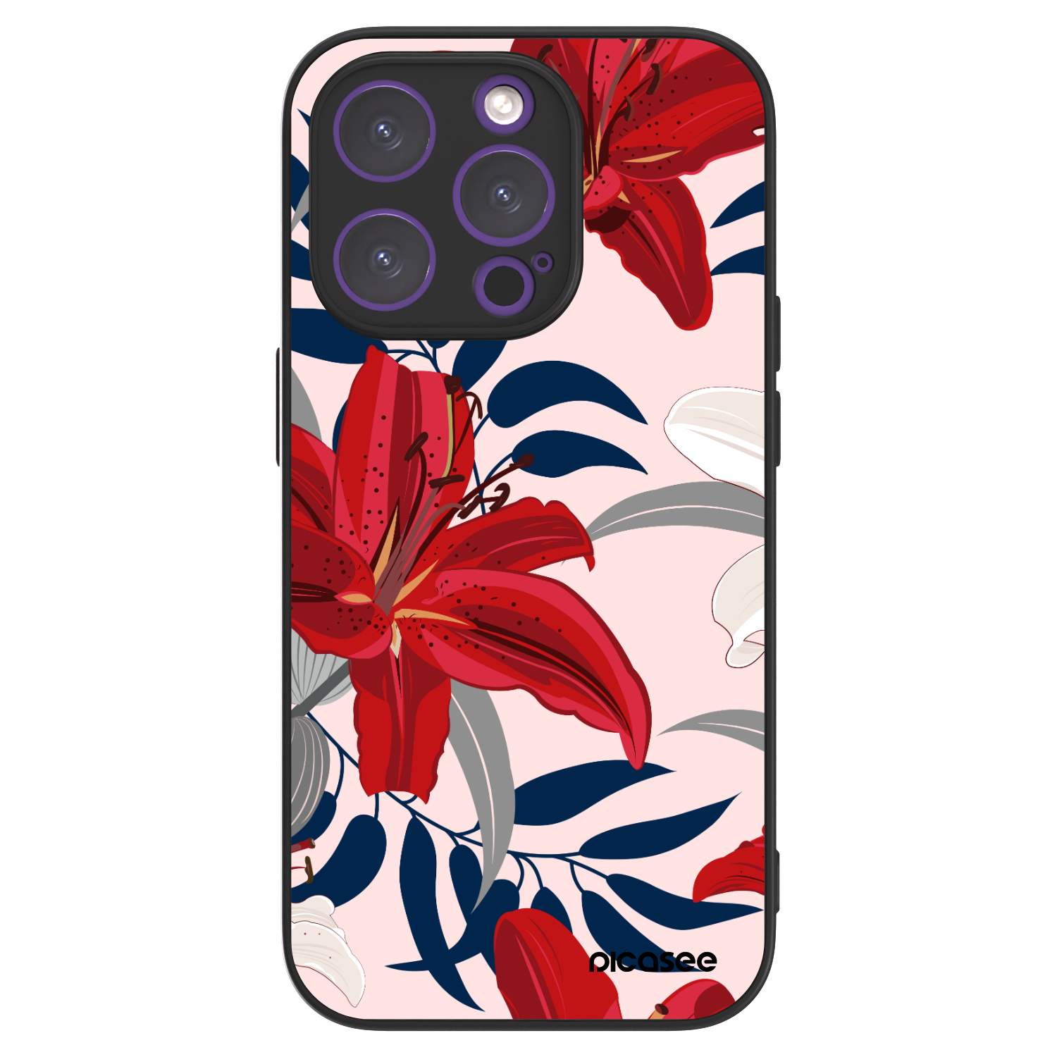 Picasee ULTIMATE CASE za Apple iPhone 14 Pro - Red Lily