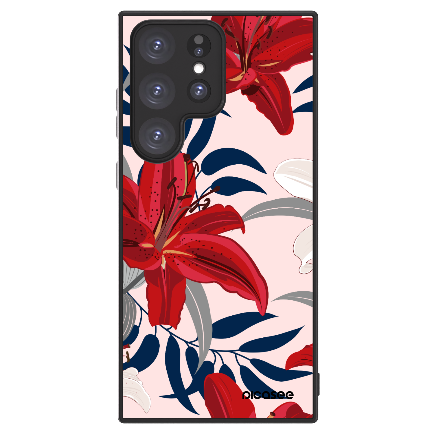 Picasee ULTIMATE CASE za Samsung Galaxy S23 Ultra 5G - Red Lily