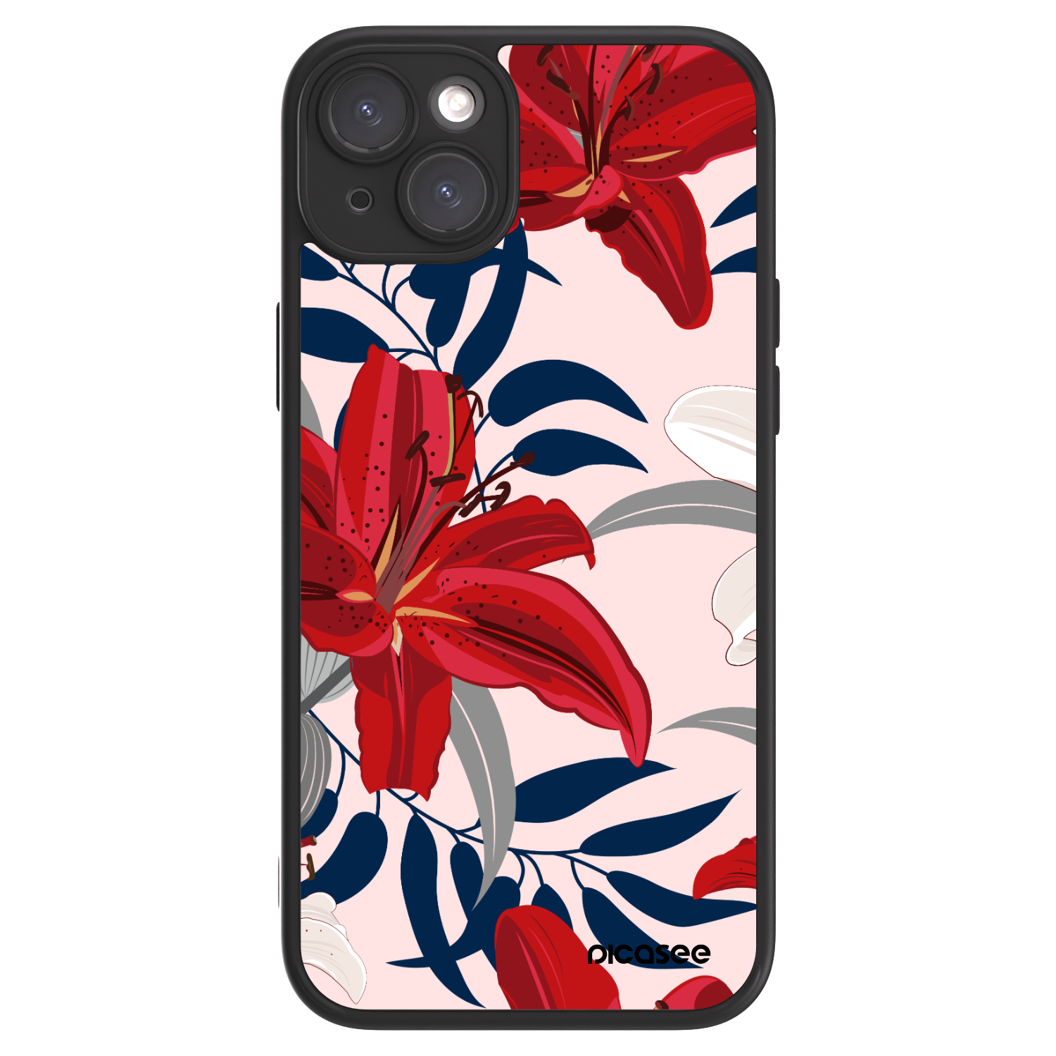 Picasee ULTIMATE CASE za Apple iPhone 15 Plus - Red Lily