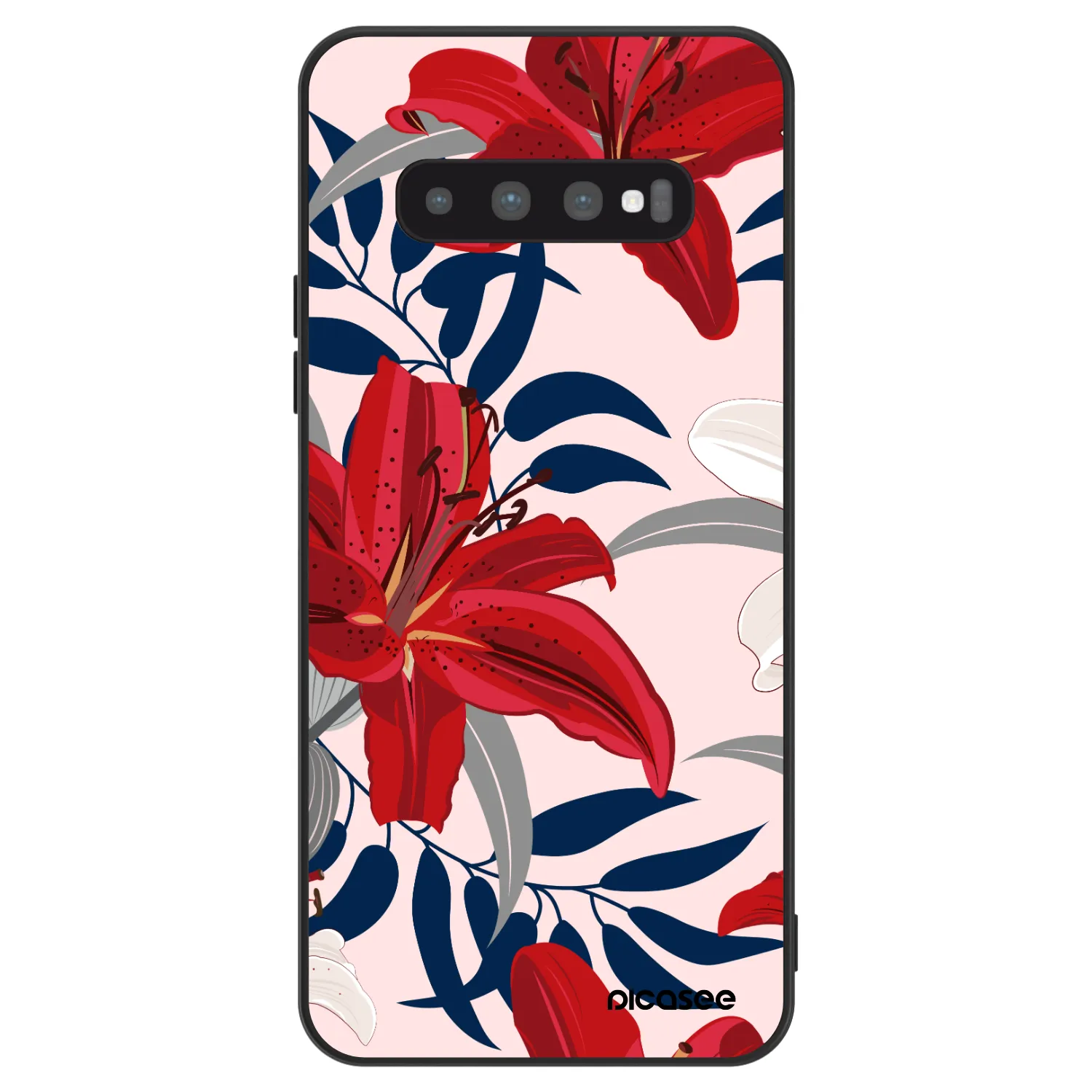 Picasee ULTIMATE CASE za Samsung Galaxy S10 Plus G975 - Red Lily