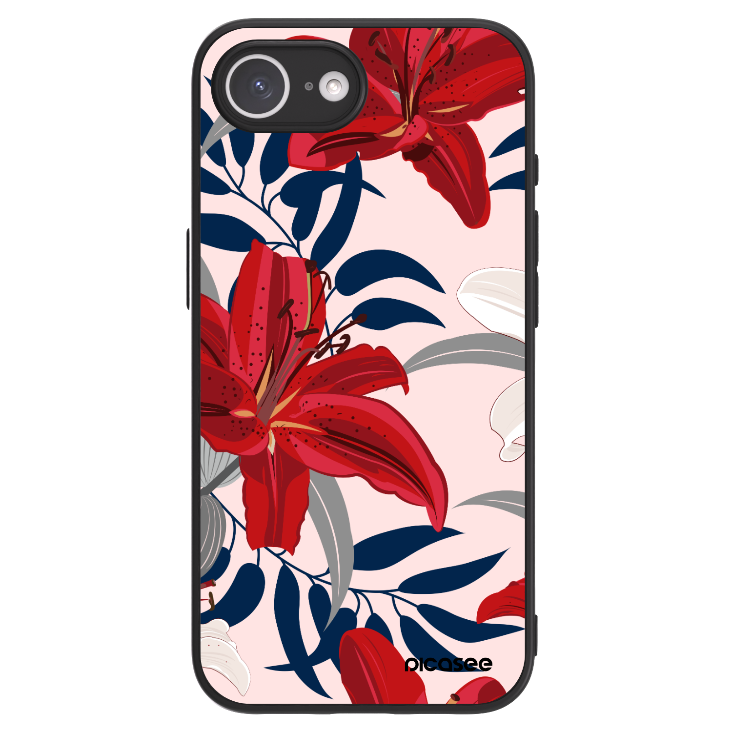Picasee ULTIMATE CASE MagSafe za Apple iPhone 16e - Red Lily