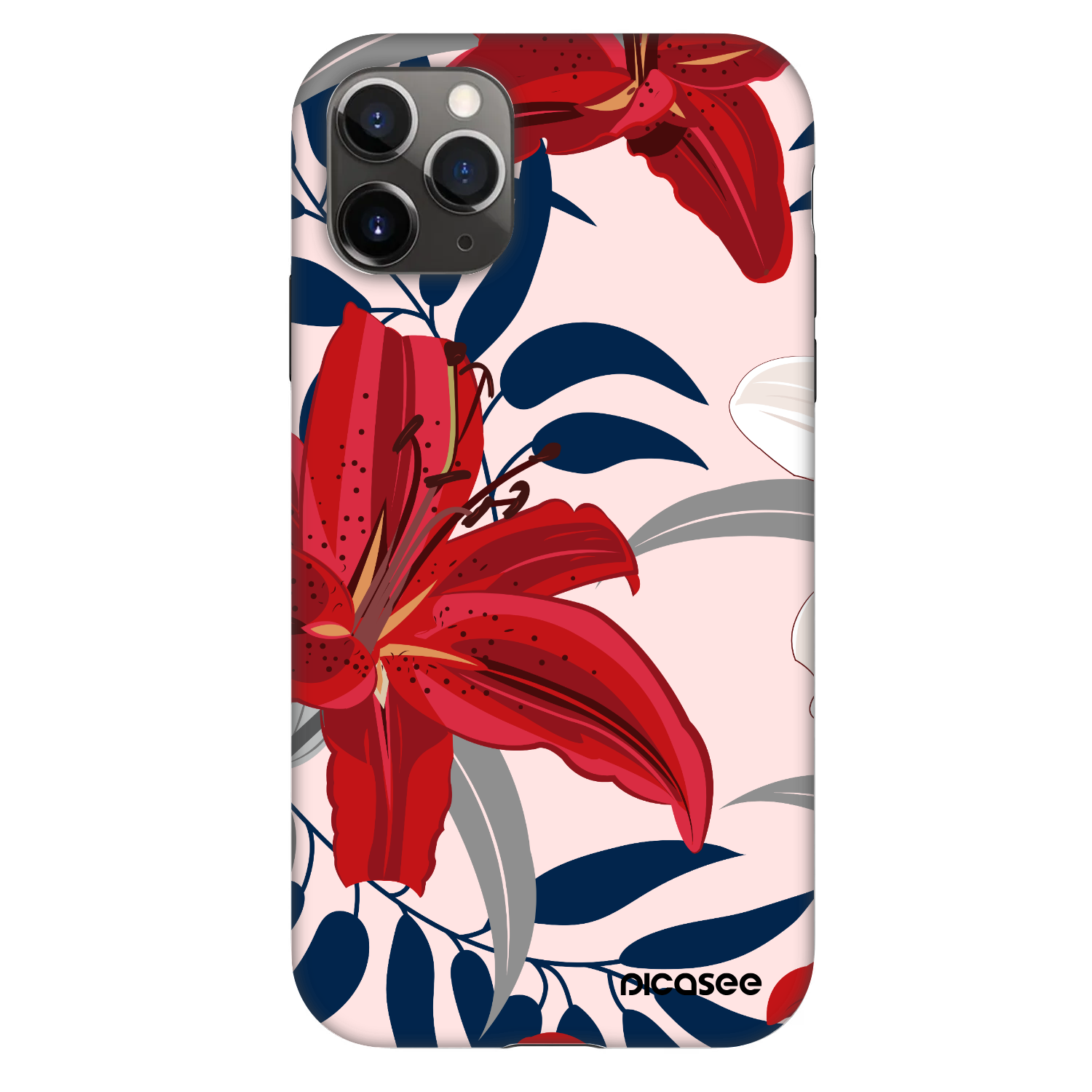 Picasee Fashion Case za Apple iPhone 11 Pro - Red Lily