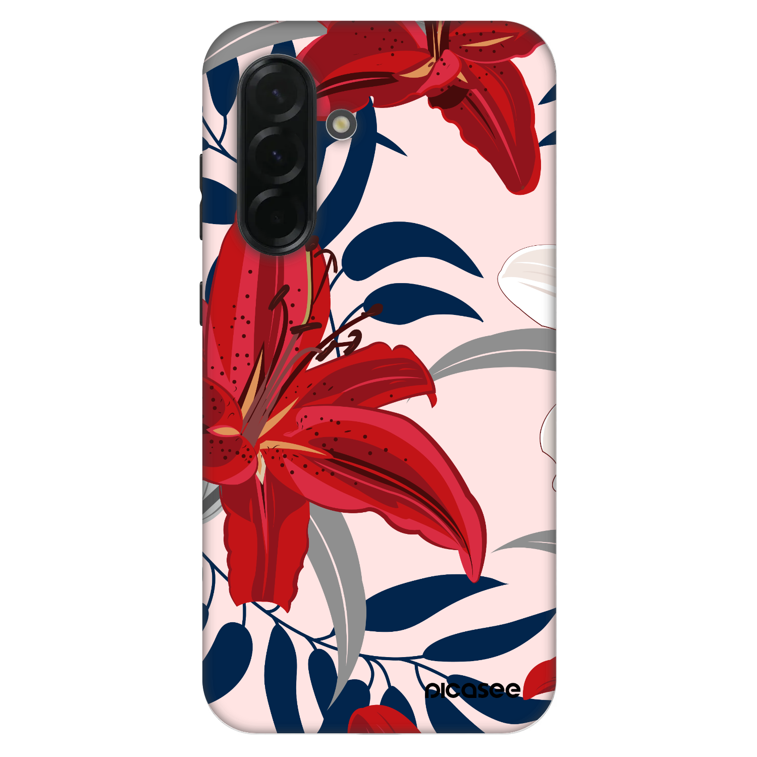 Picasee Fashion Case za Samsung Galaxy A36 5G - Red Lily