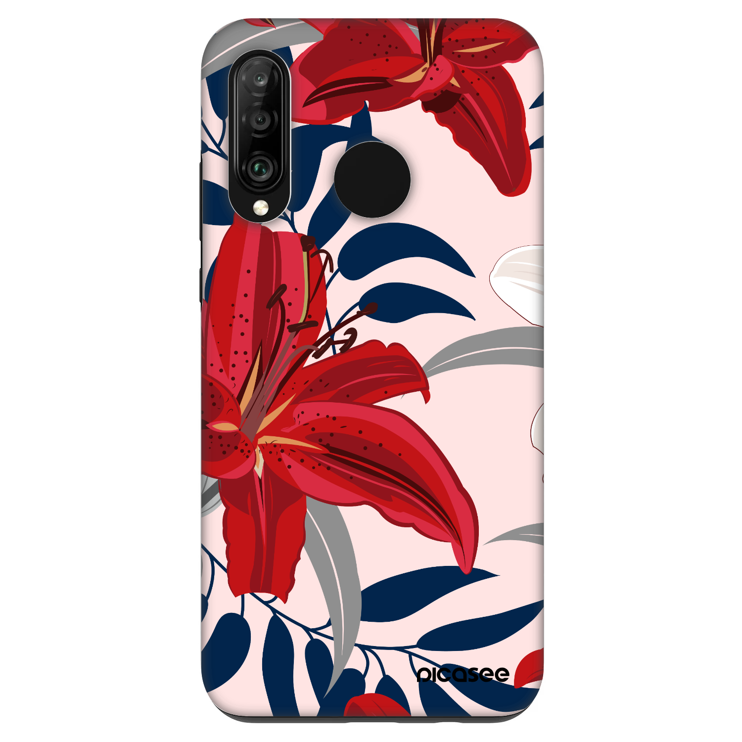 Picasee Fashion Case za Huawei P30 Lite - Red Lily