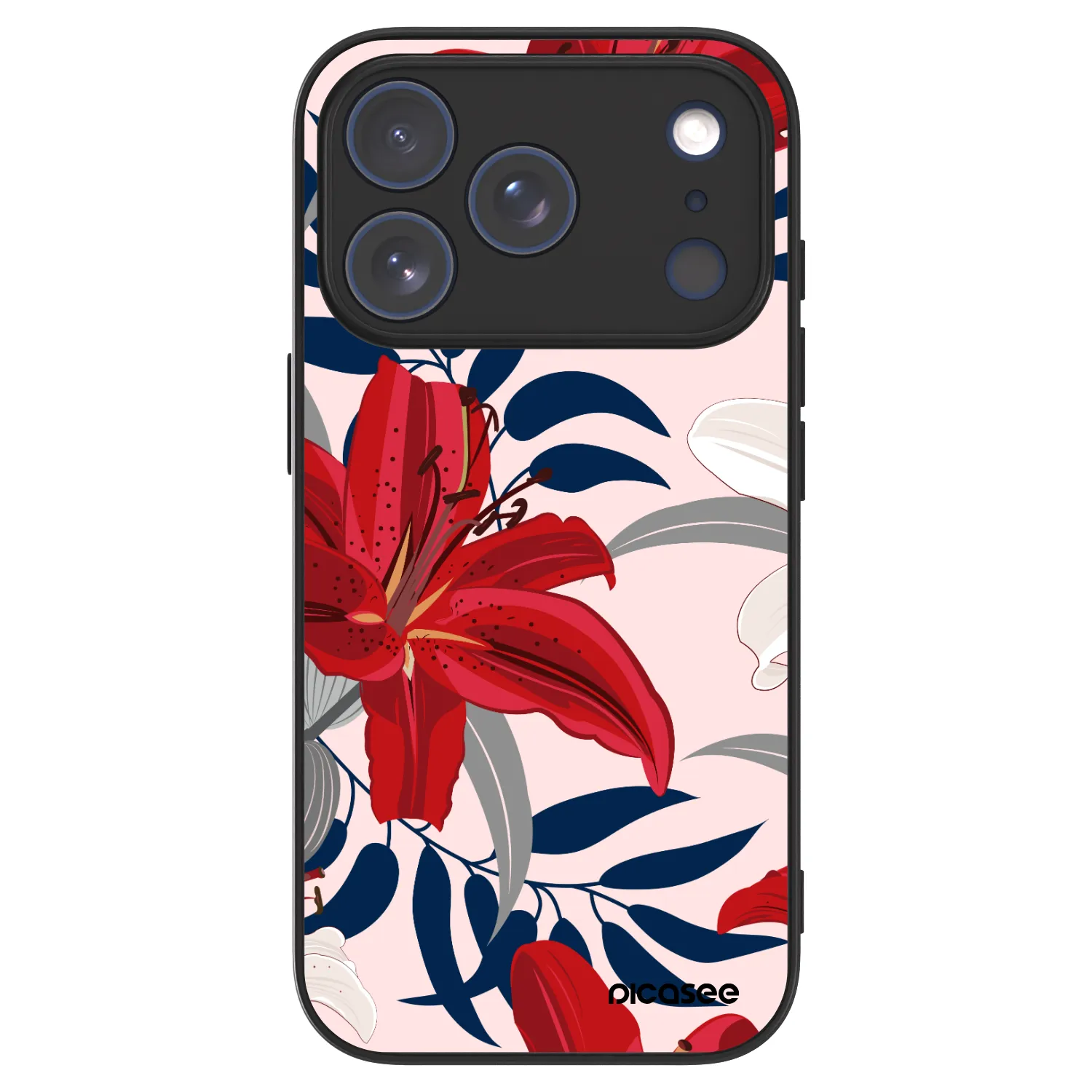 Picasee ULTIMATE CASE za Apple iPhone 18 Pro - Red Lily