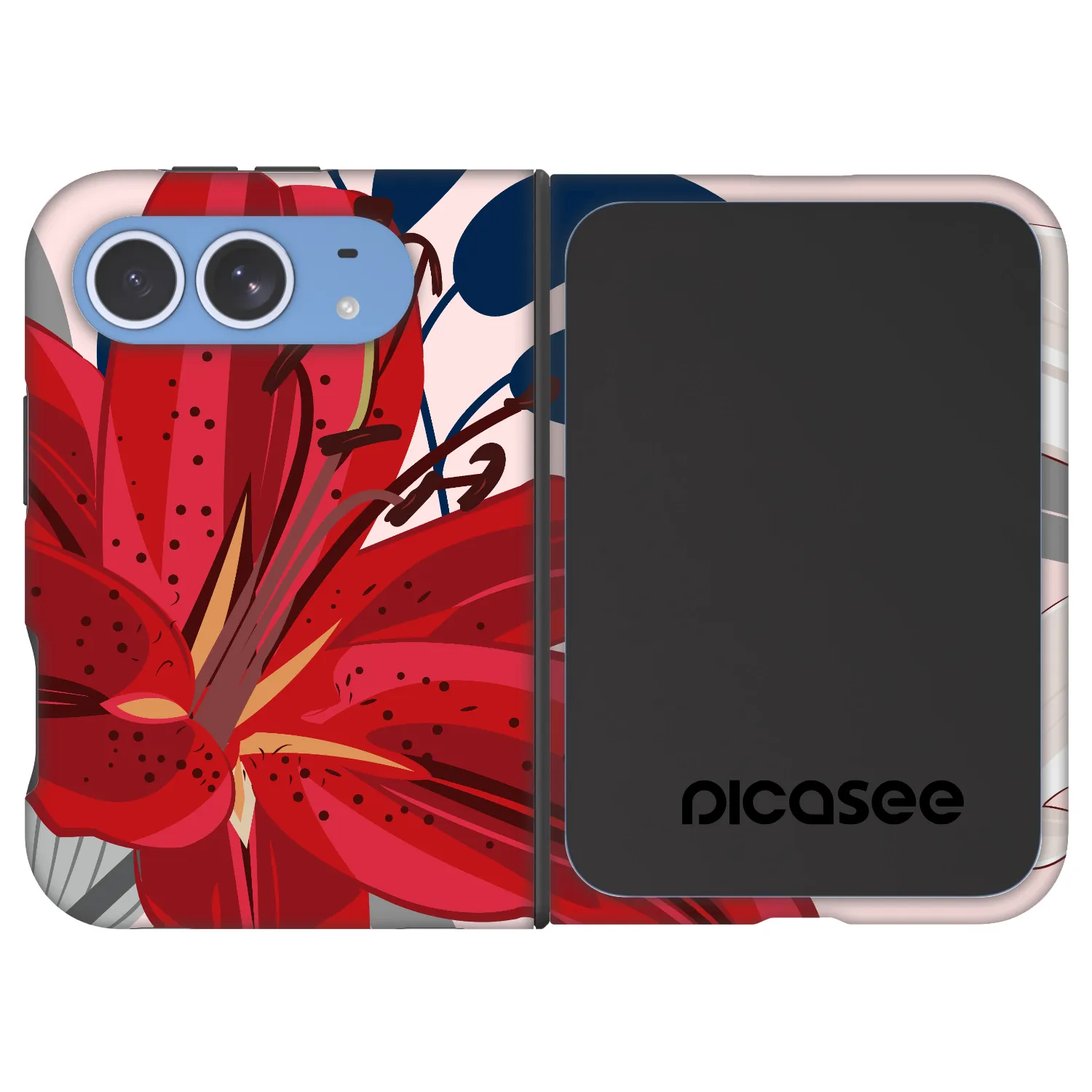 Picasee Fashion Case MagSafe za Apple iPhone Ultra - Red Lily