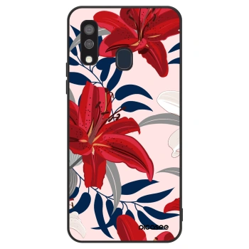 Maskica za Samsung Galaxy A40 A405F - Red Lily