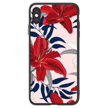 Picasee ULTIMATE CASE za Apple iPhone XS Max - Red Lily