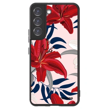 Picasee ULTIMATE CASE za Samsung Galaxy S22 5G - Red Lily