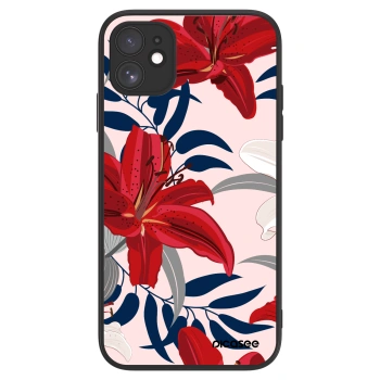 Picasee ULTIMATE CASE MagSafe za Apple iPhone 11 - Red Lily