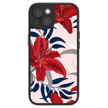 Maskica za Apple iPhone 15 - Red Lily