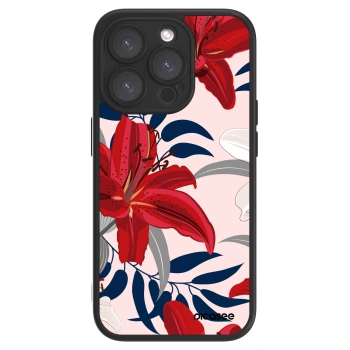 Picasee ULTIMATE CASE za Apple iPhone 15 Pro - Red Lily