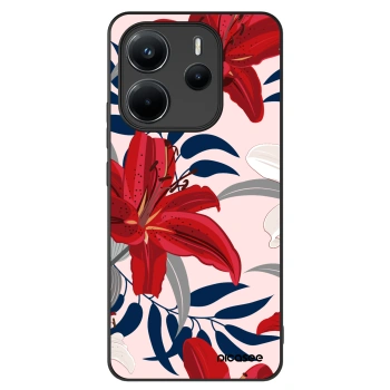 Maskica za Xiaomi Redmi Note 14 4G - Red Lily