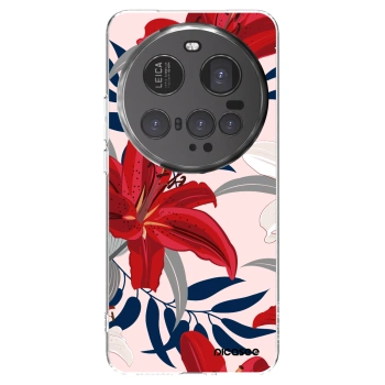 Picasee silikonska prozirna maskica za Xiaomi 15 Ultra - Red Lily