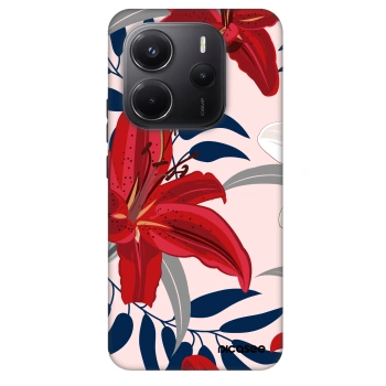 Maskica za Xiaomi Redmi Note 14 5G - Red Lily