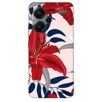 Maskica za Xiaomi Redmi Note 13 Pro+ 5G - Red Lily